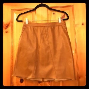 Faux Leather Bar III Skirt Size Small